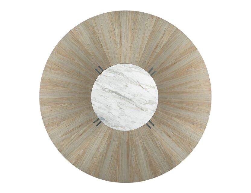 CONCENTRIC ROUND DINING TABLE COMPLETE Room Scene 2