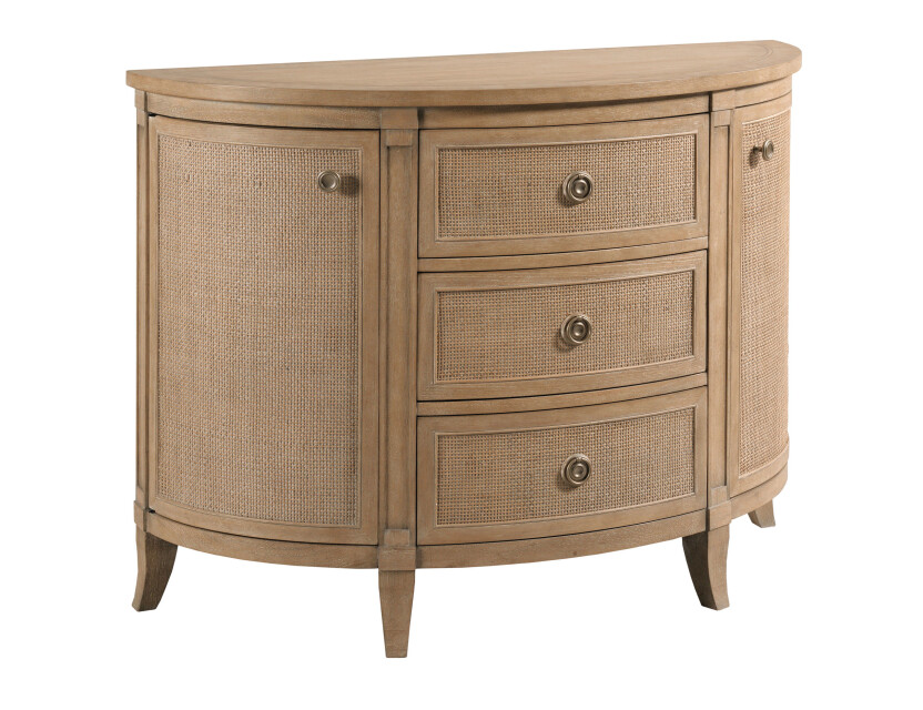 WOODFIELD DEMILUNE CHEST