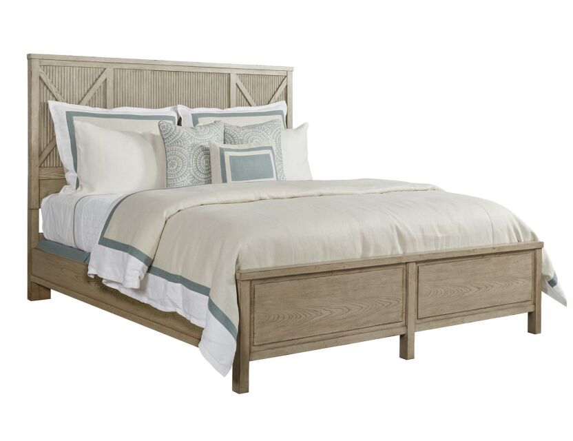CANTON PANEL CAL KING BED COMPLETE