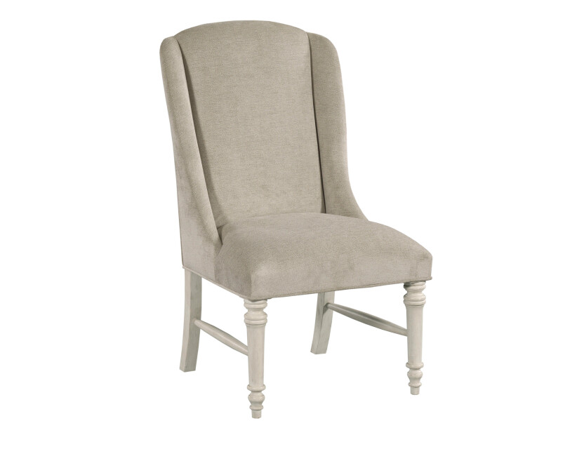 PARLOR UPHOLSTERED WING BACK CHAIR