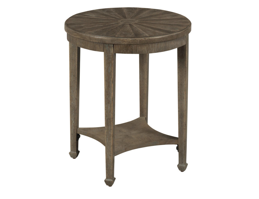 SUTTER ROUND END TABLE