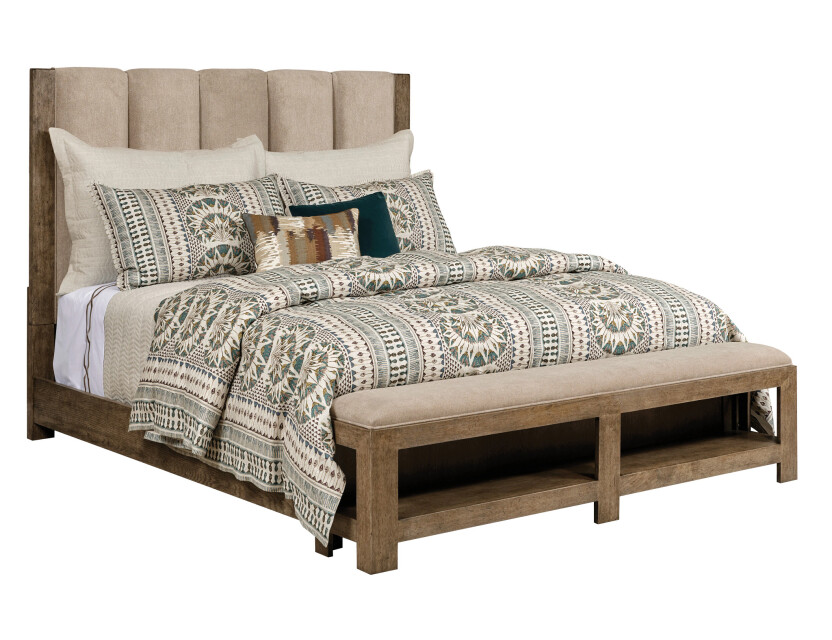 MEADOWOOD UPH QUEEN BED COMPLETE Primary Select