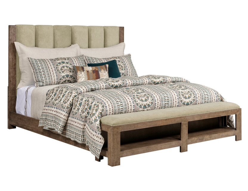 MEADOWOOD UPH CAL KING BED COMPLETE Primary Select