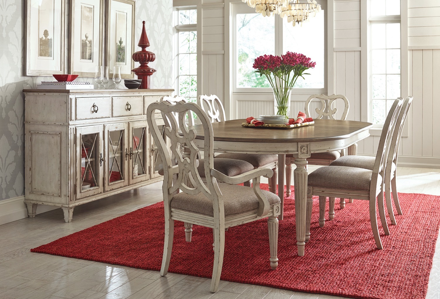 American Drew Furniture Of North Ina, American Drew Cherry Grove Dining Room Furniture